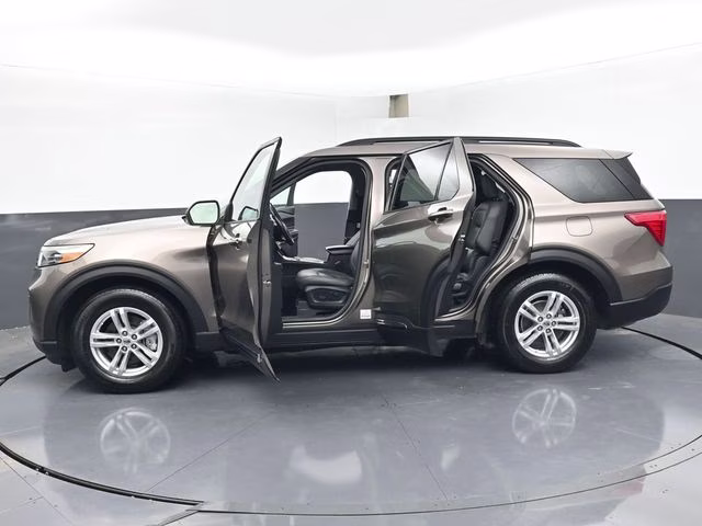 2021 Stone Gray Metallic Ford Explorer XLT RWD SUV
