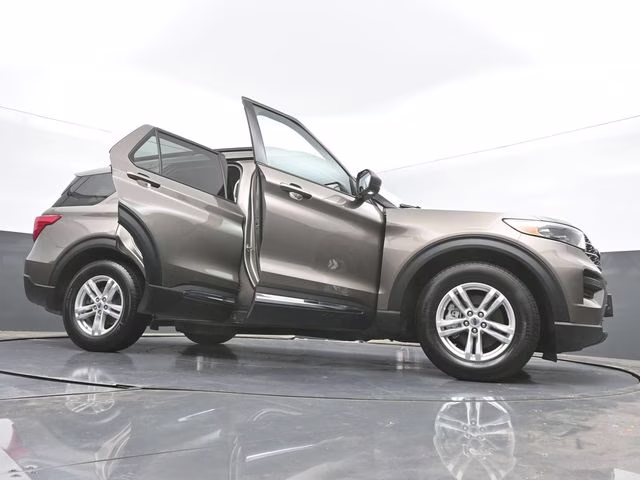2021 Stone Gray Metallic Ford Explorer XLT RWD SUV