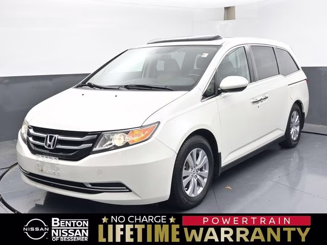2014 Black Honda Odyssey EX-L FWD Van