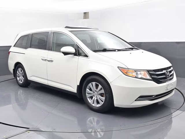 2014 Black Honda Odyssey EX-L FWD Van