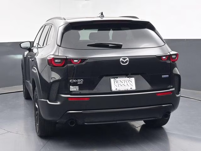 2025 Jet Black Mica Mazda CX-50 Hybrid Premium AWD SUV