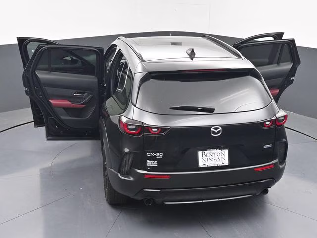2025 Jet Black Mica Mazda CX-50 Hybrid Premium AWD SUV
