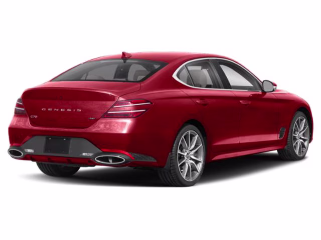 2022 Havana Red Genesis G70 3.3T RWD Sedan