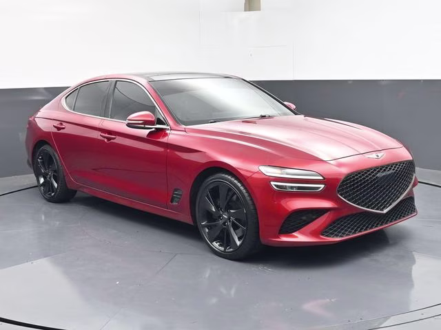 2022 Havana Red Genesis G70 3.3T RWD Sedan