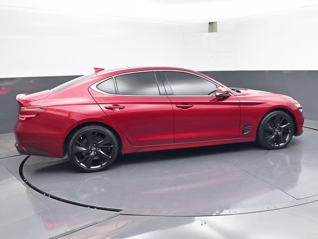 2022 Havana Red Genesis G70 3.3T RWD Sedan