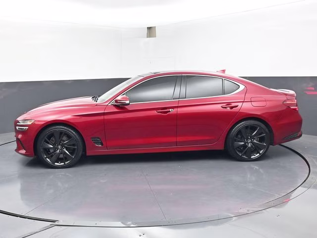 2022 Havana Red Genesis G70 3.3T RWD Sedan