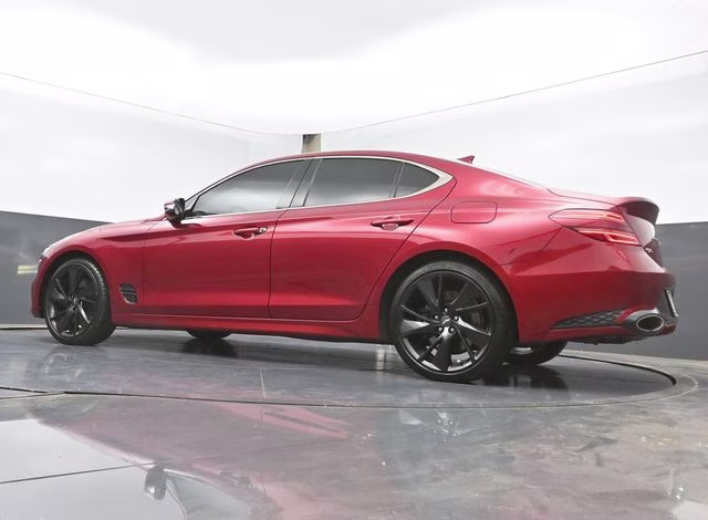 2022 Havana Red Genesis G70 3.3T RWD Sedan