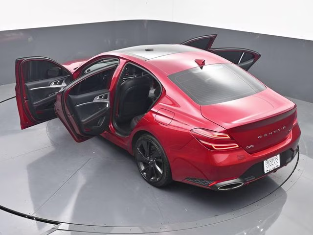 2022 Havana Red Genesis G70 3.3T RWD Sedan