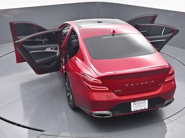 2022 Havana Red Genesis G70 3.3T RWD Sedan