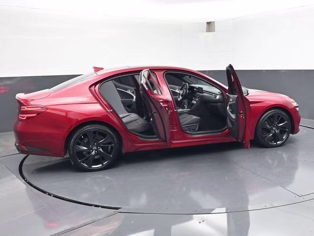 2022 Havana Red Genesis G70 3.3T RWD Sedan