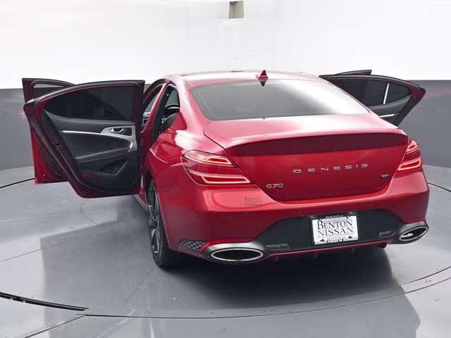 2022 Havana Red Genesis G70 3.3T RWD Sedan