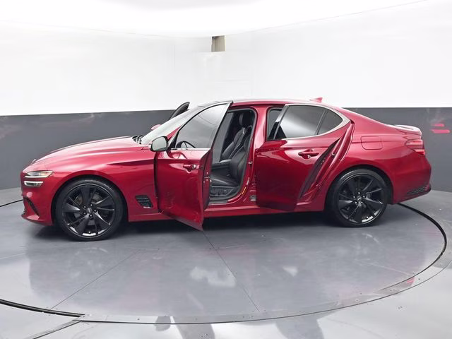 2022 Havana Red Genesis G70 3.3T RWD Sedan