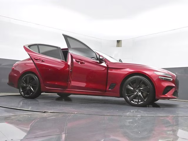 2022 Havana Red Genesis G70 3.3T RWD Sedan