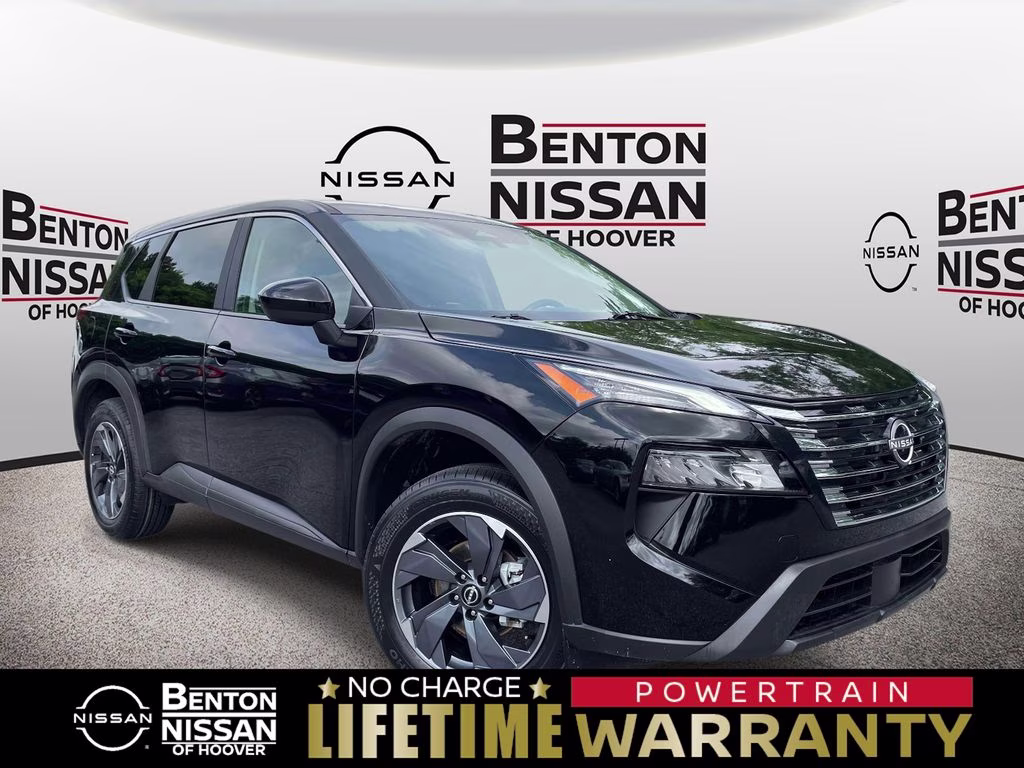 2025 Super Black Nissan Rogue SV FWD SUV