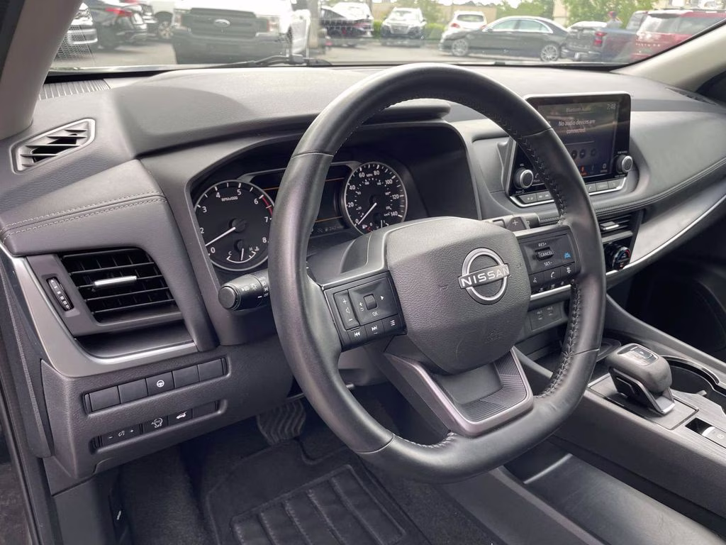 2025 Super Black Nissan Rogue SV FWD SUV