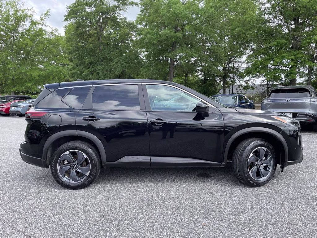 2025 Super Black Nissan Rogue SV FWD SUV