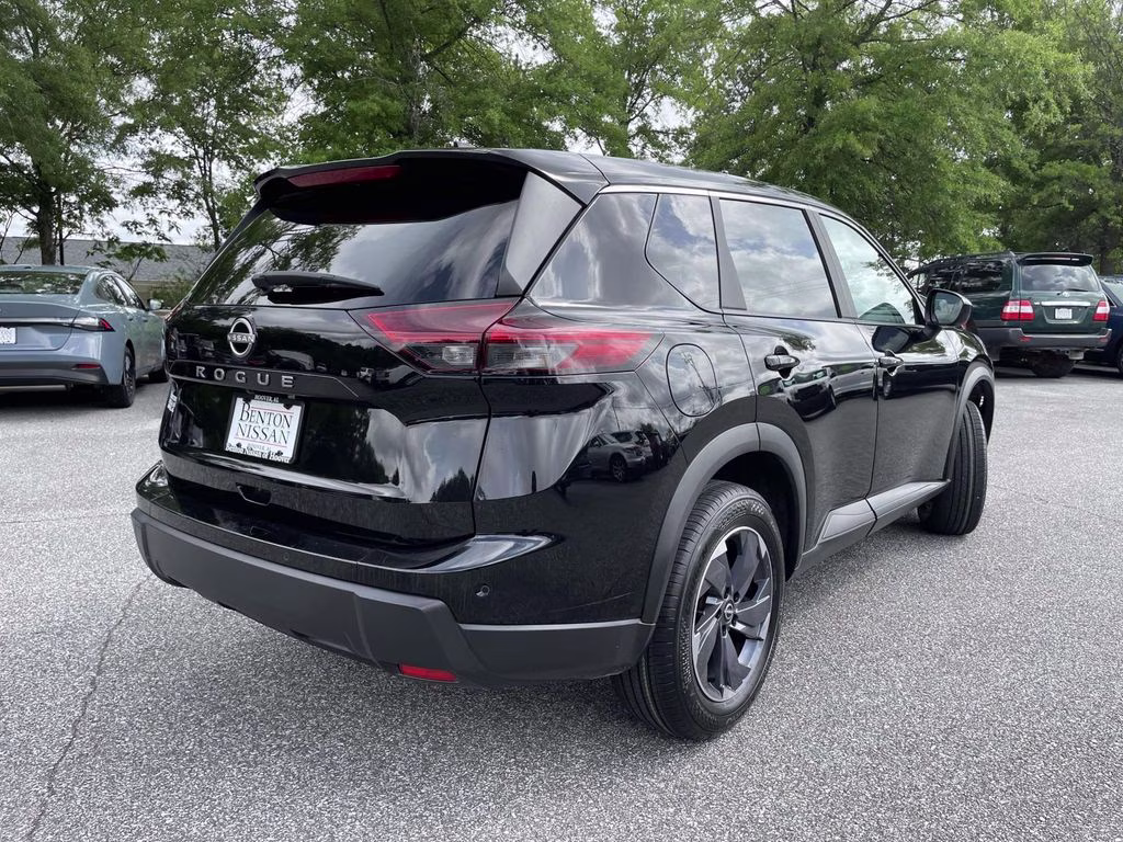 2025 Super Black Nissan Rogue SV FWD SUV