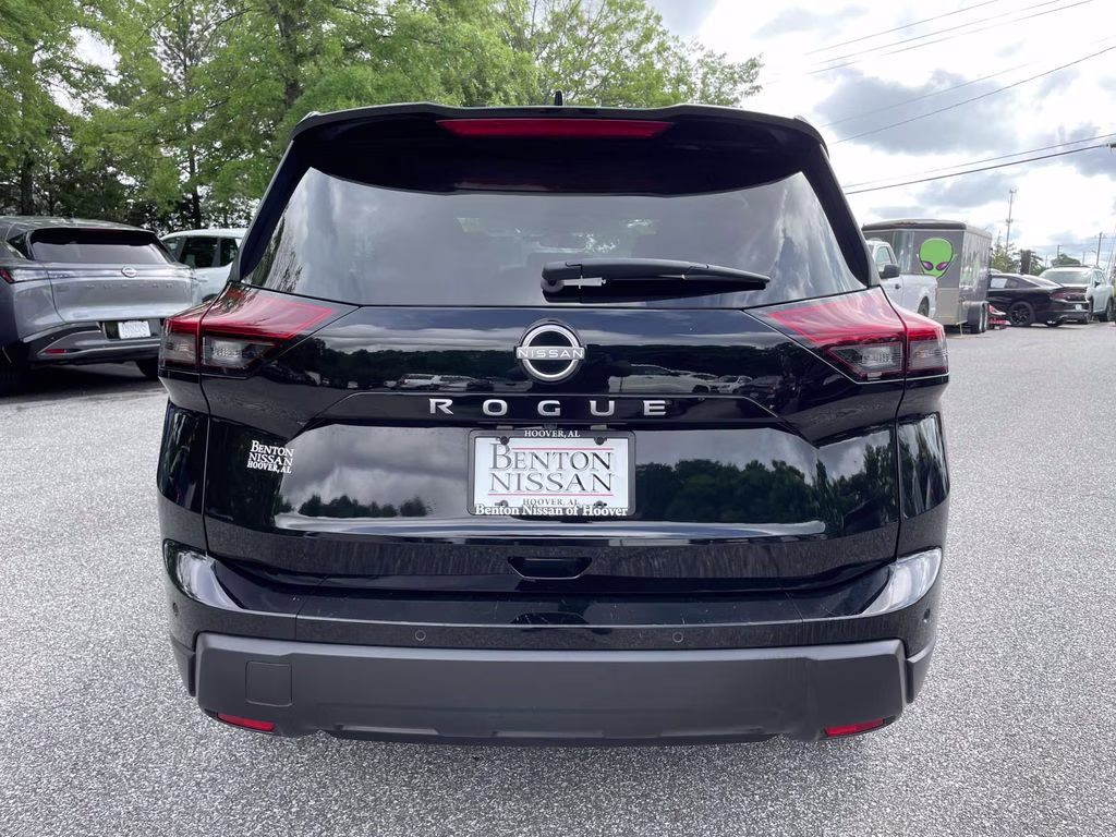 2025 Super Black Nissan Rogue SV FWD SUV