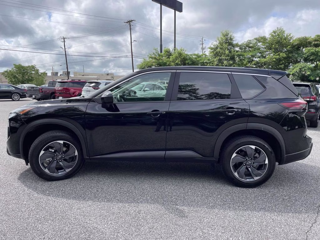2025 Super Black Nissan Rogue SV FWD SUV
