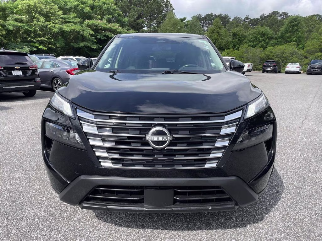 2025 Super Black Nissan Rogue SV FWD SUV