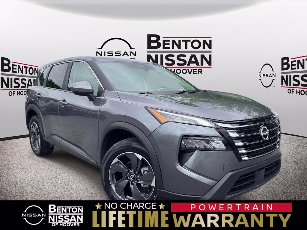 2025 Gun Metallic Nissan Rogue SV FWD SUV