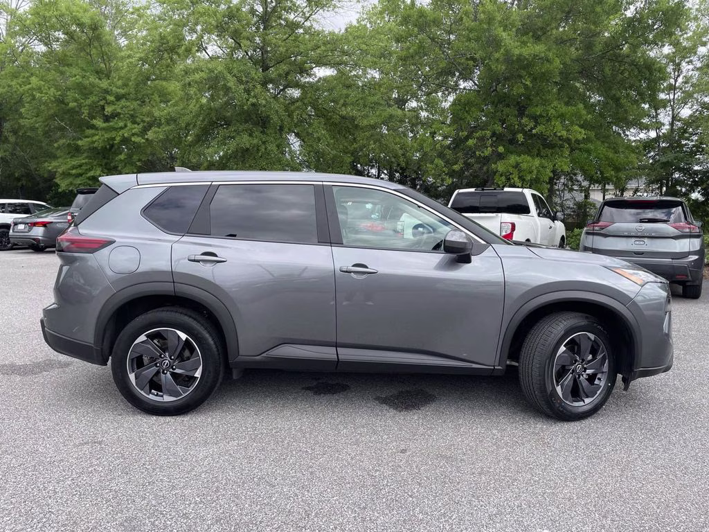 2025 Gun Metallic Nissan Rogue SV FWD SUV