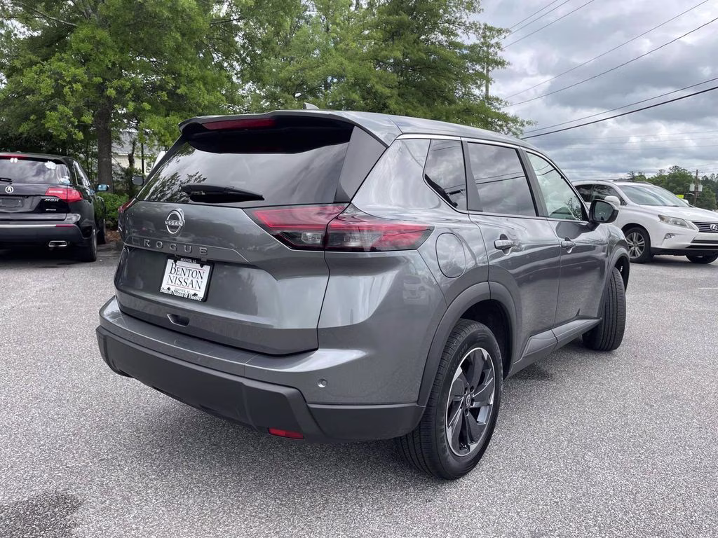 2025 Gun Metallic Nissan Rogue SV FWD SUV