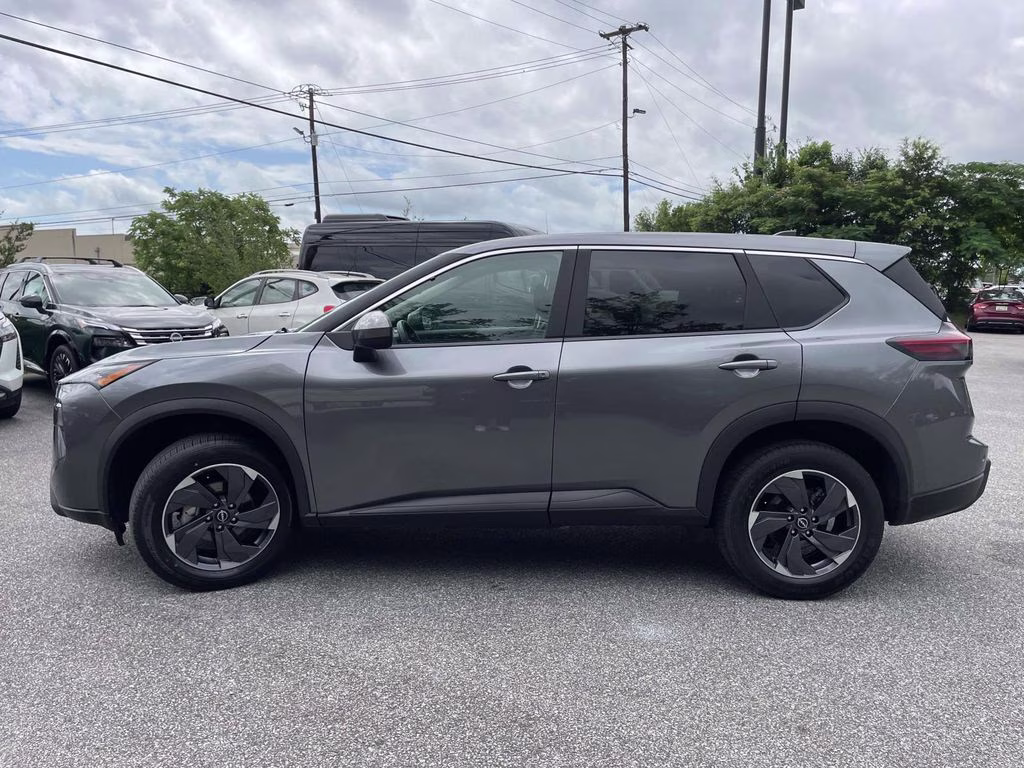 2025 Gun Metallic Nissan Rogue SV FWD SUV
