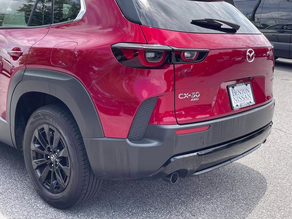 2025 Soul Red Crystal Metallic Mazda CX-50 Hybrid Premium AWD SUV