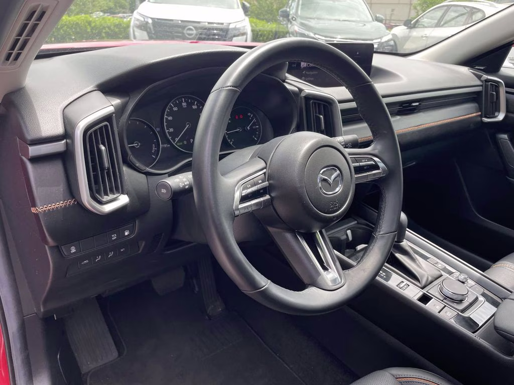 2025 Soul Red Crystal Metallic Mazda CX-50 Hybrid Premium AWD SUV