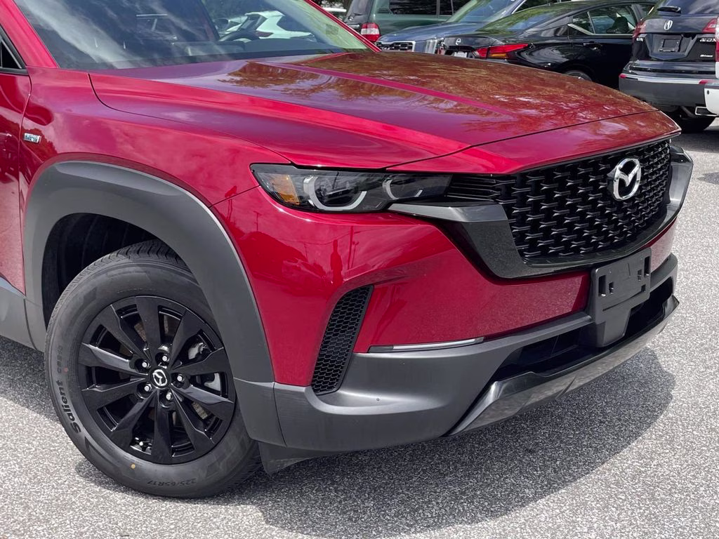 2025 Soul Red Crystal Metallic Mazda CX-50 Hybrid Premium AWD SUV