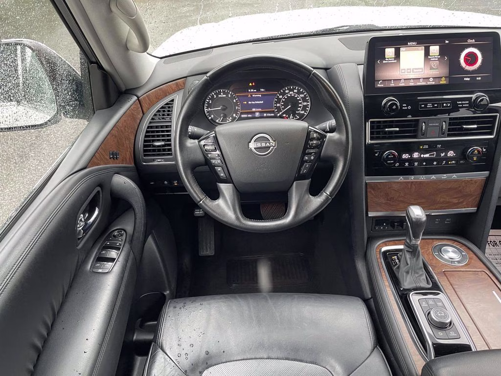 2023 Aspen White Tricoat Nissan Armada SL RWD SUV