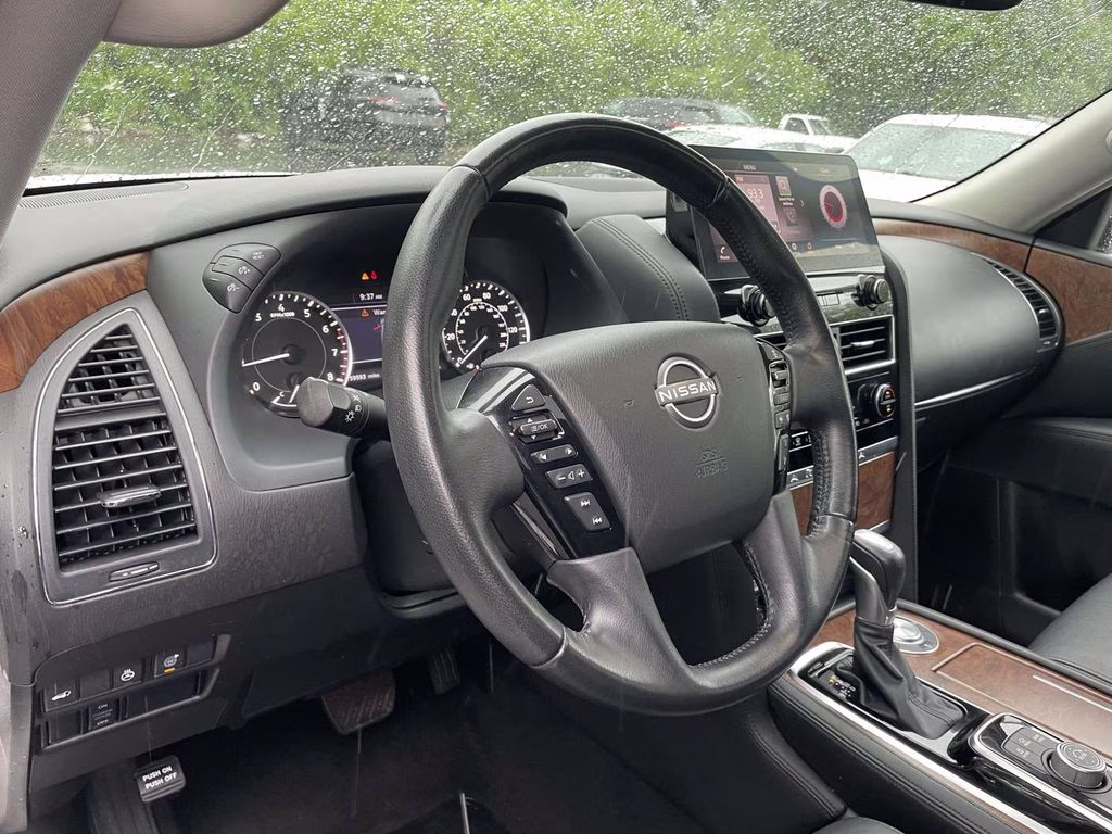 2023 Aspen White Tricoat Nissan Armada SL RWD SUV