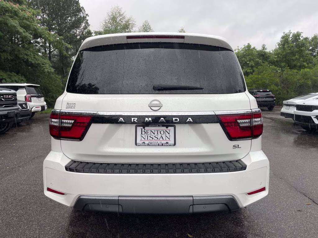 2023 Aspen White Tricoat Nissan Armada SL RWD SUV