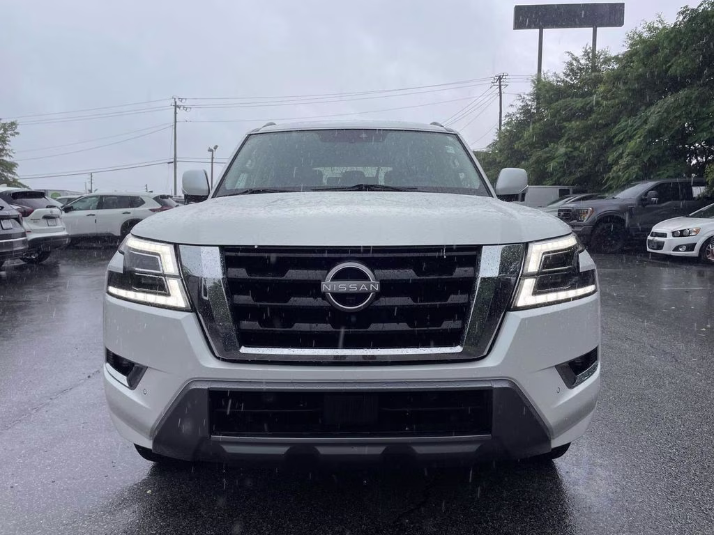 2023 Aspen White Tricoat Nissan Armada SL RWD SUV