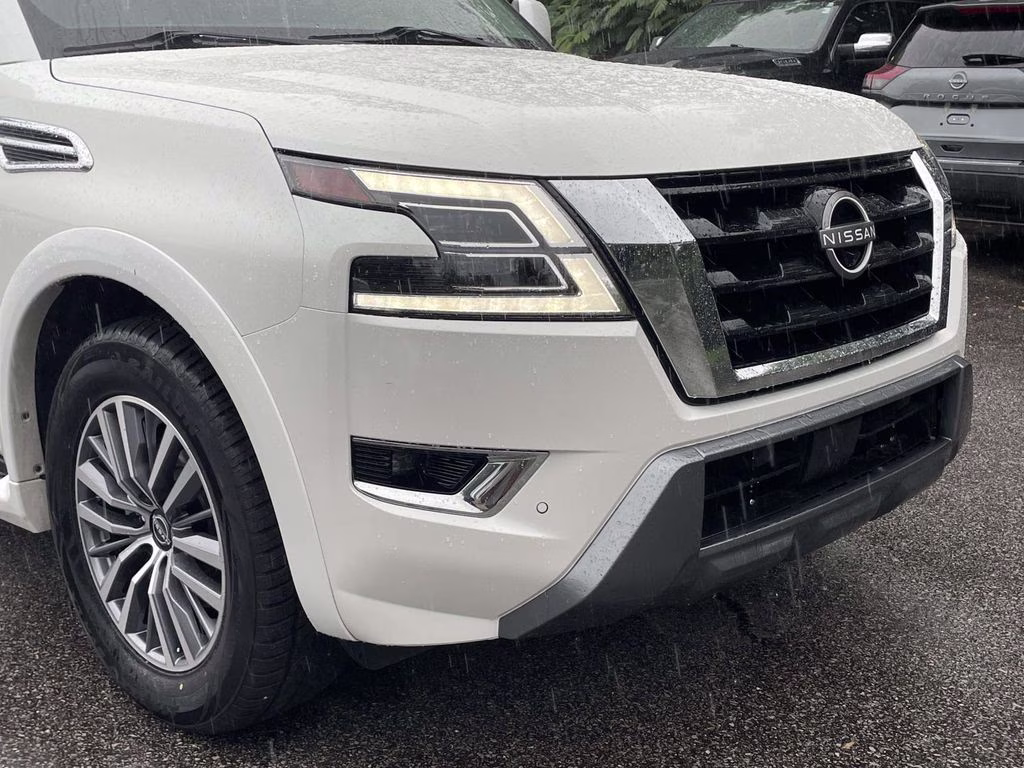 2023 Aspen White Tricoat Nissan Armada SL RWD SUV