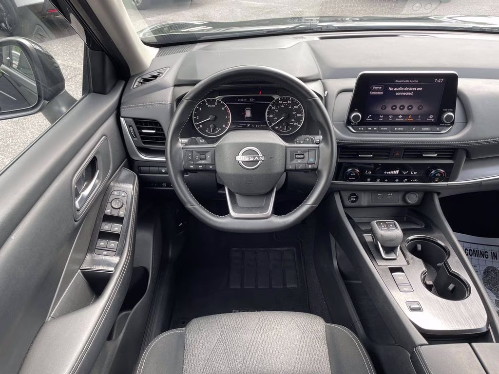 2025 Super Black Nissan Rogue SV FWD SUV