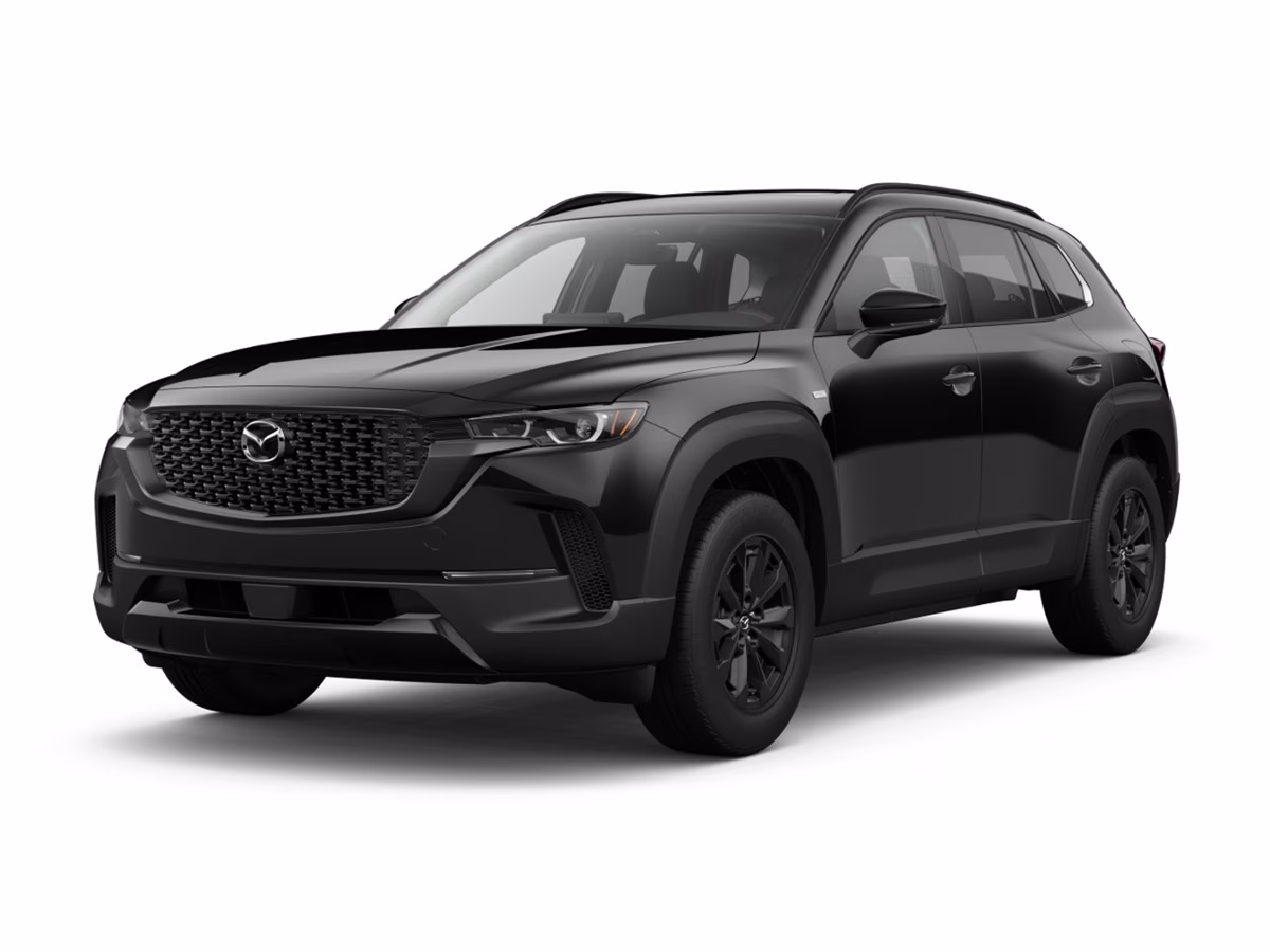 2025 Soul Red Crystal Metallic Mazda CX-50 Hybrid Premium AWD SUV