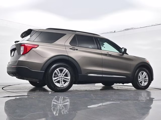 2021 Stone Gray Metallic Ford Explorer XLT RWD SUV