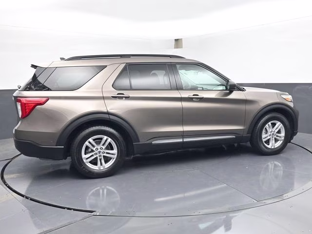 2021 Stone Gray Metallic Ford Explorer XLT RWD SUV