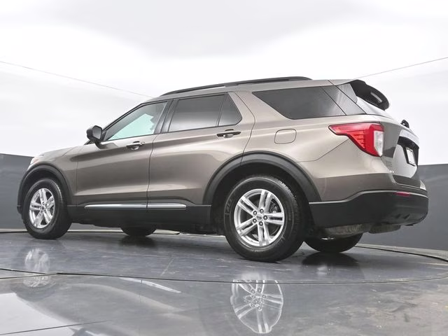 2021 Stone Gray Metallic Ford Explorer XLT RWD SUV