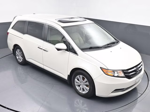 2014 Black Honda Odyssey EX-L FWD Van