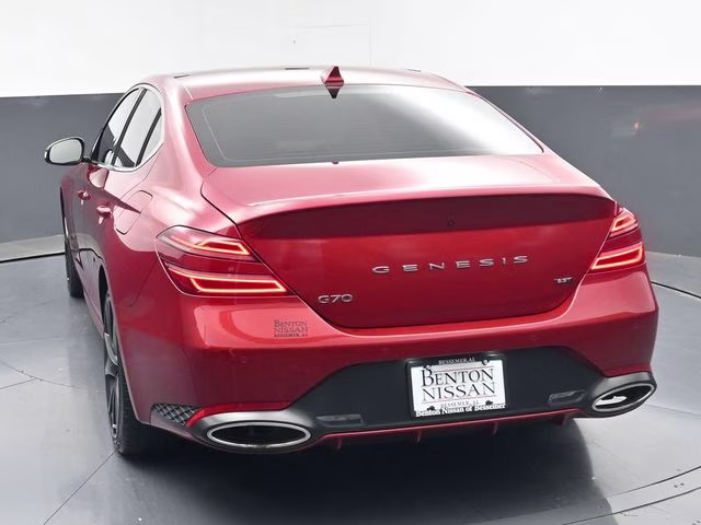 2022 Havana Red Genesis G70 3.3T RWD Sedan