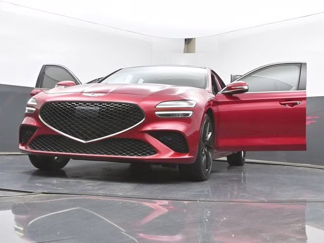 2022 Havana Red Genesis G70 3.3T RWD Sedan