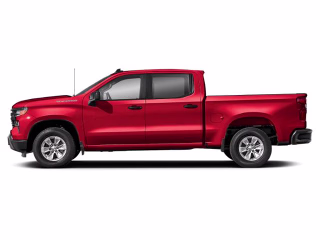2025 Red Hot Chevrolet Silverado 1500 Custom RWD Truck