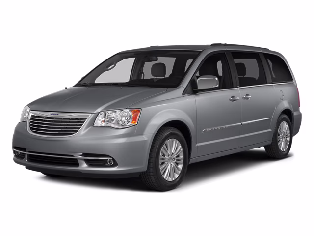 2014 Billet Silver Metallic Clearcoat Chrysler Town & Country Touring FWD Van