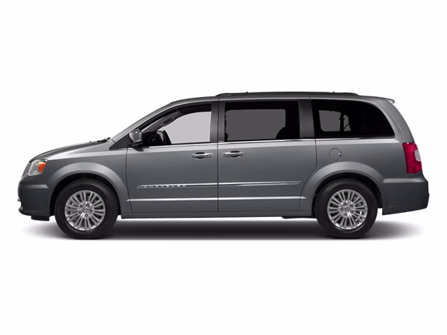 2014 Billet Silver Metallic Clearcoat Chrysler Town & Country Touring FWD Van