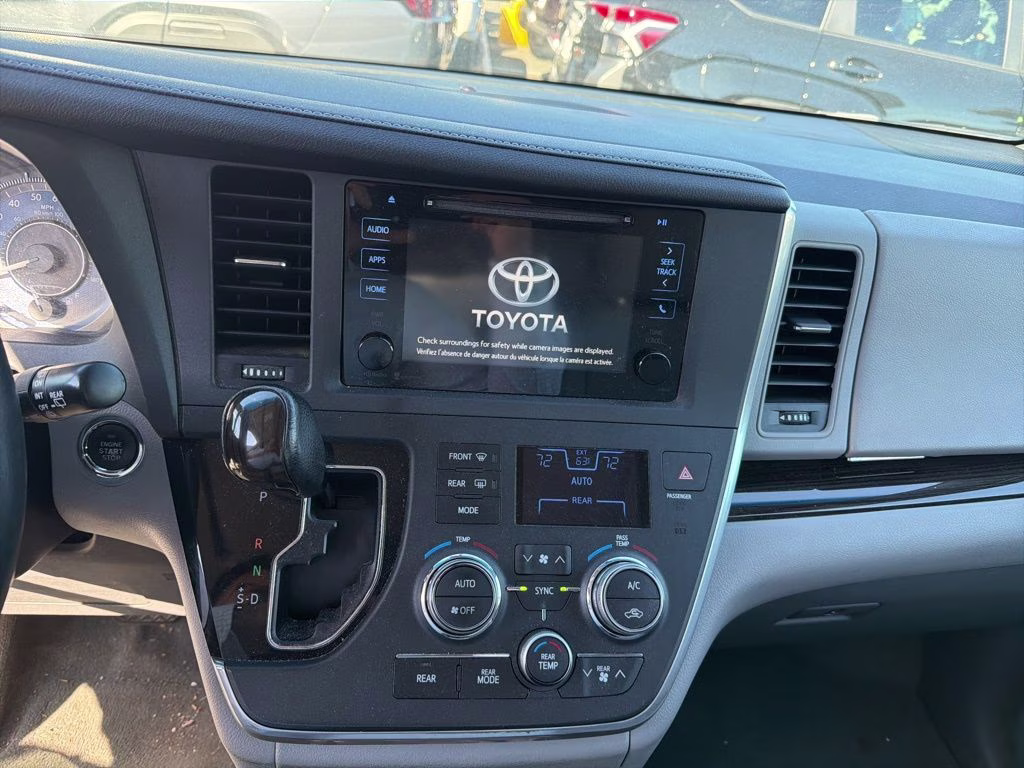 2015 Sky Blue Pearl Toyota Sienna XLE Premium AWD Van