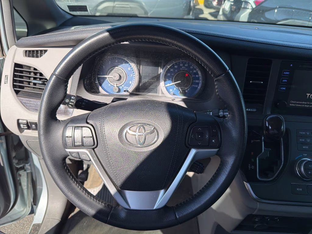 2015 Sky Blue Pearl Toyota Sienna XLE Premium AWD Van