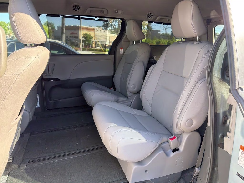 2015 Sky Blue Pearl Toyota Sienna XLE Premium AWD Van